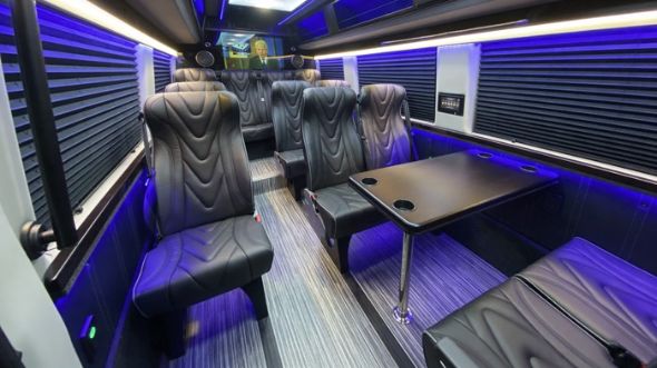 18 passenger sprinter van interior brownsville