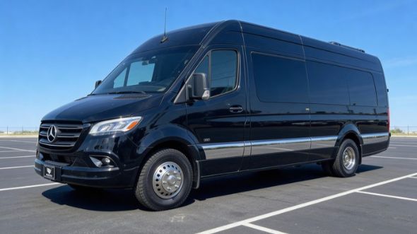 brownsville 18 passenger sprinter van