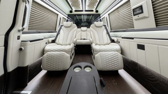 brownsville 8 passenger sprinter van interior