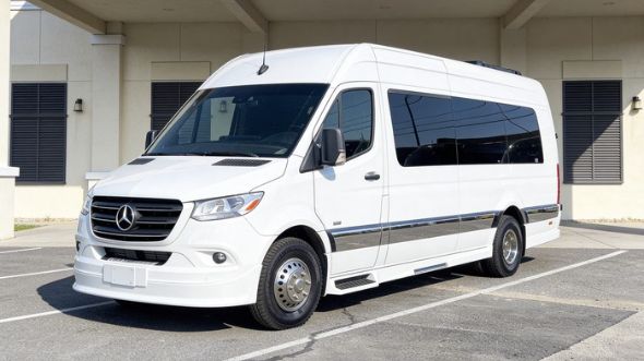brownsville wedding sprinter van rental