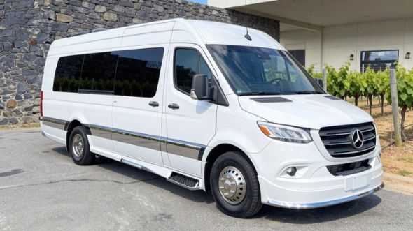 brownsville wine tour sprinter van rental