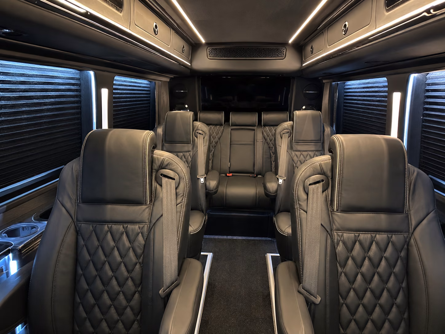 8 passenger sprinter van inside
