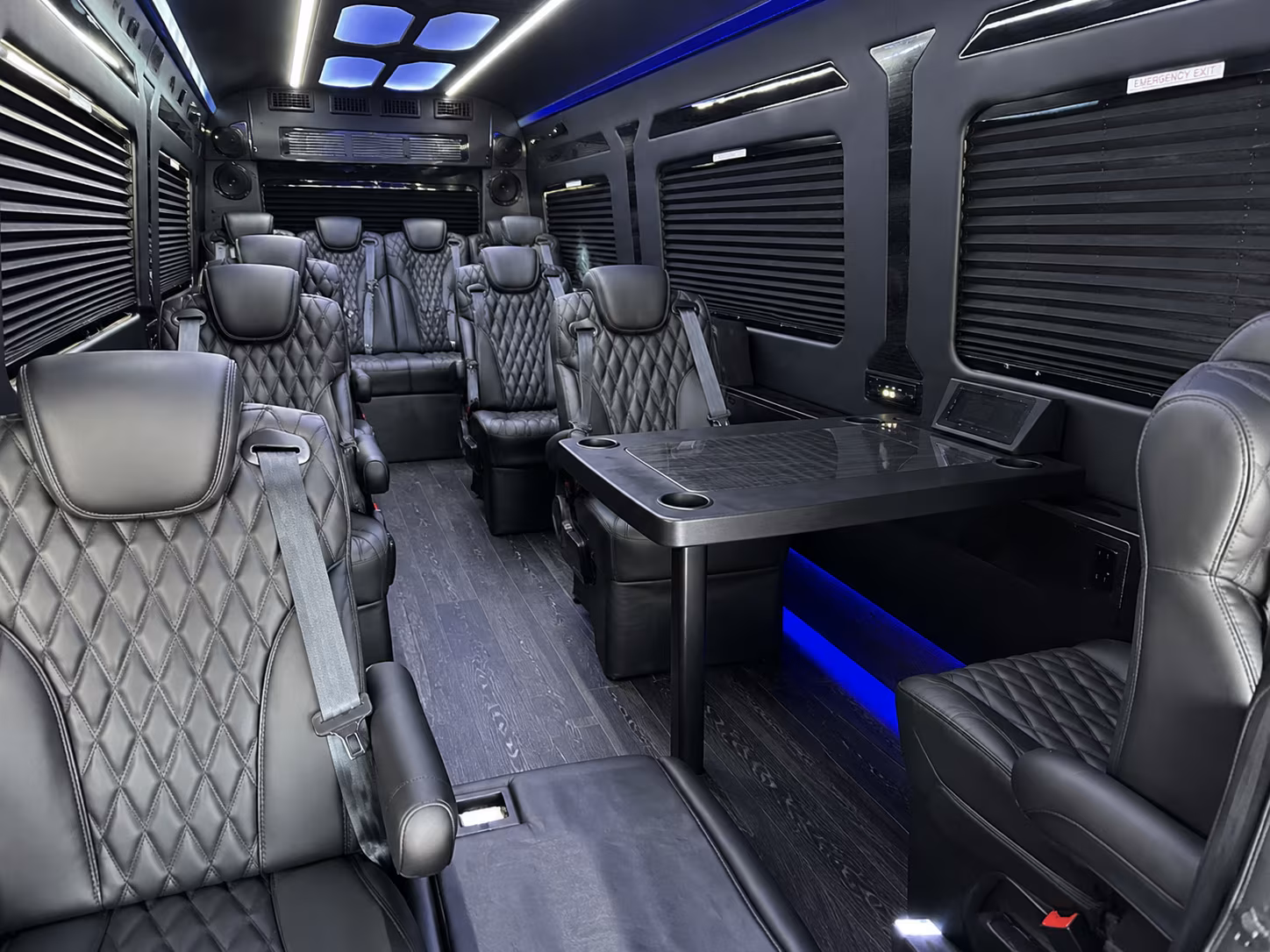 brownsville 10 passenger sprinter van interior