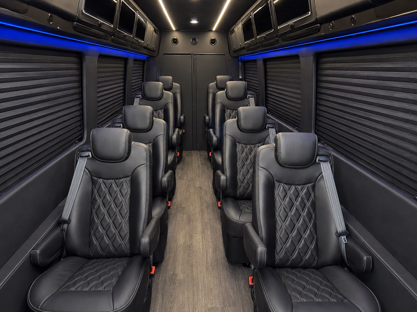 brownsville 12 passenger sprinter van inside