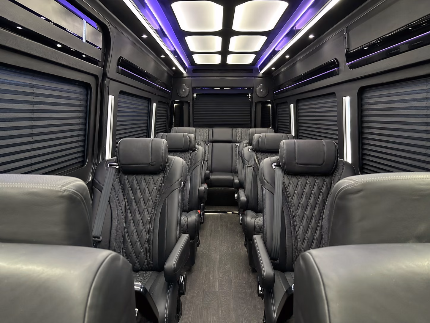 brownsville 15 passenger sprinter van inside