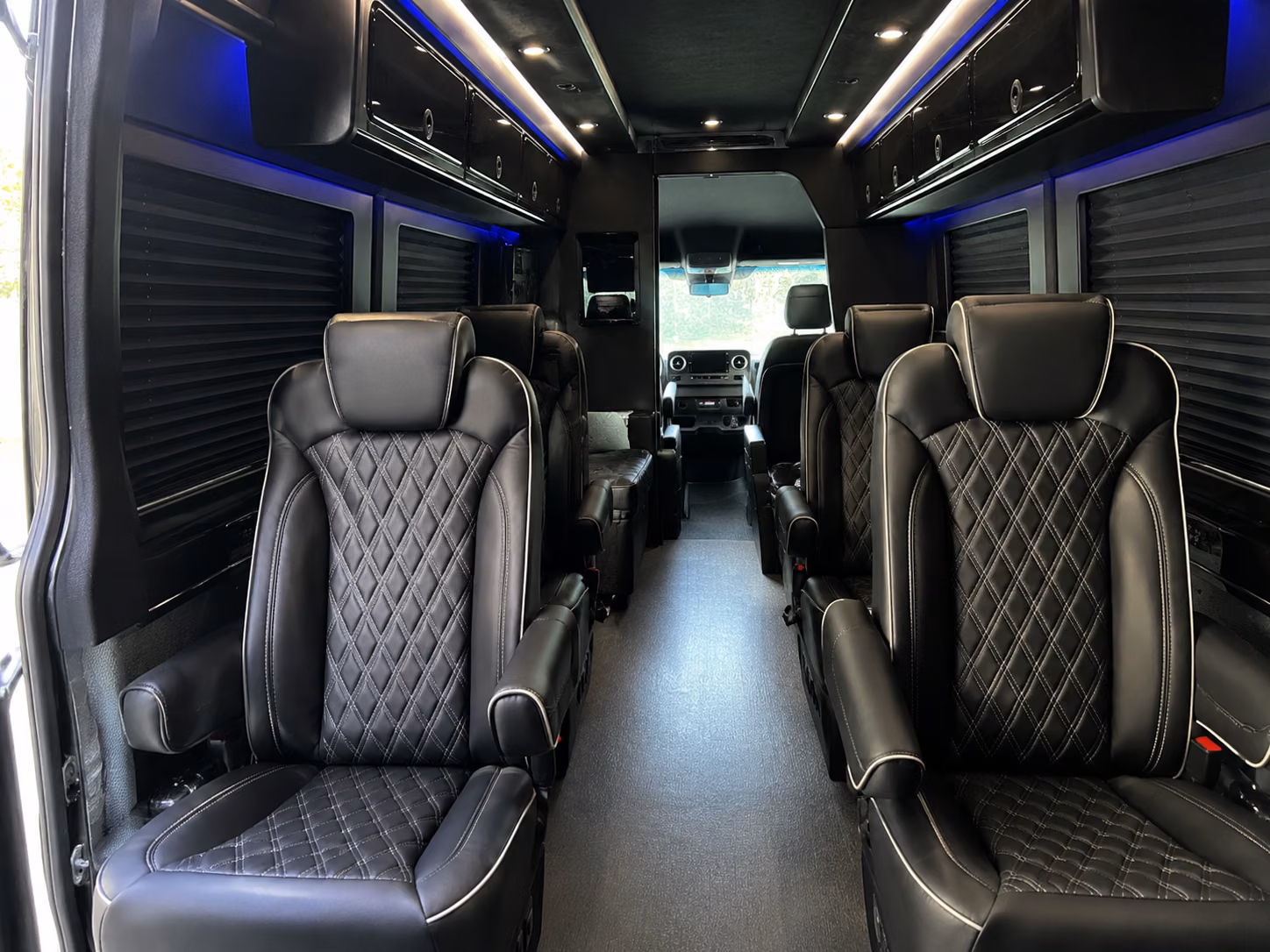brownsville 18 passenger sprinter van interior