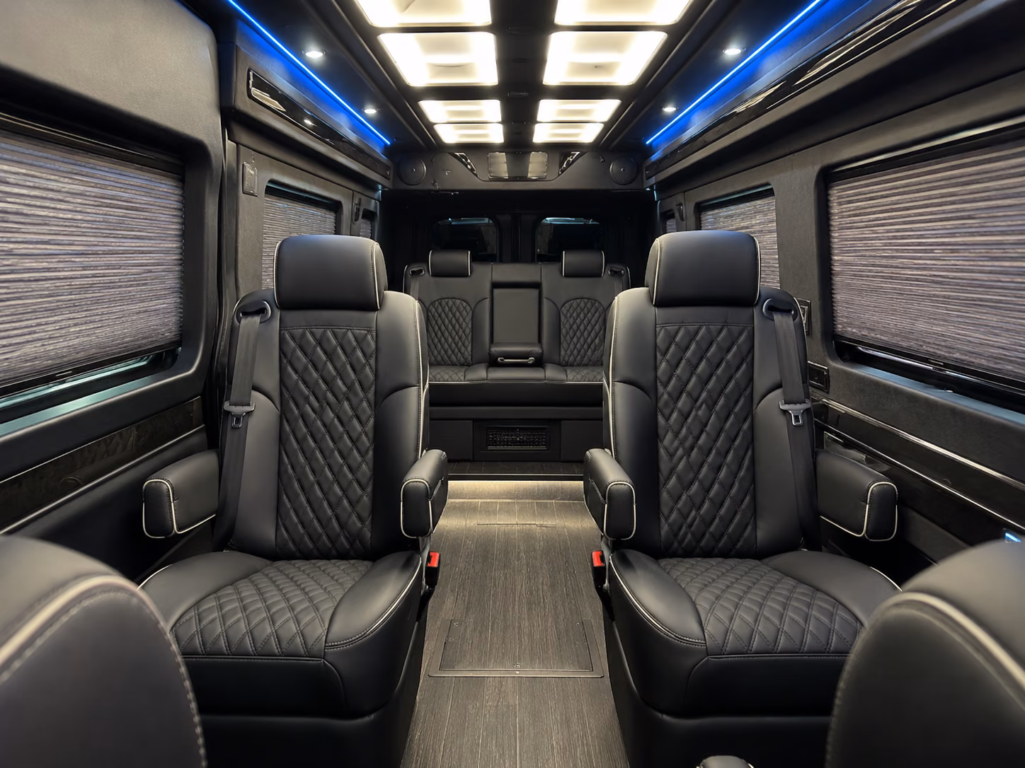 how sprinter van type and group size affect rental rates in brownsville