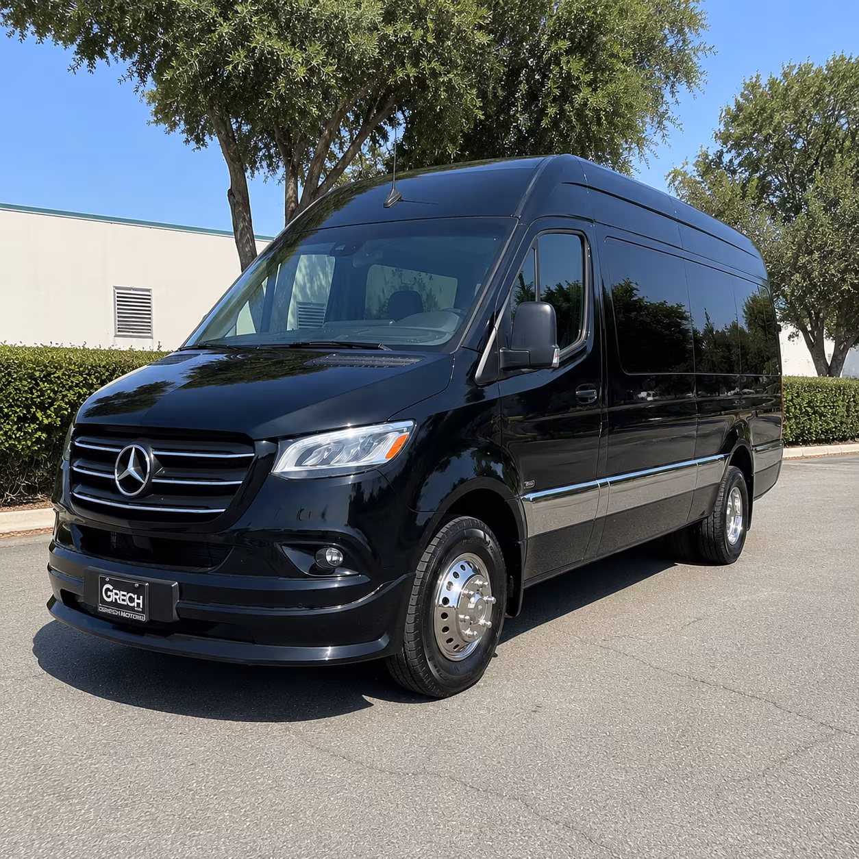 sprinter van stops at brownsville parks landmarks and prom photo spots