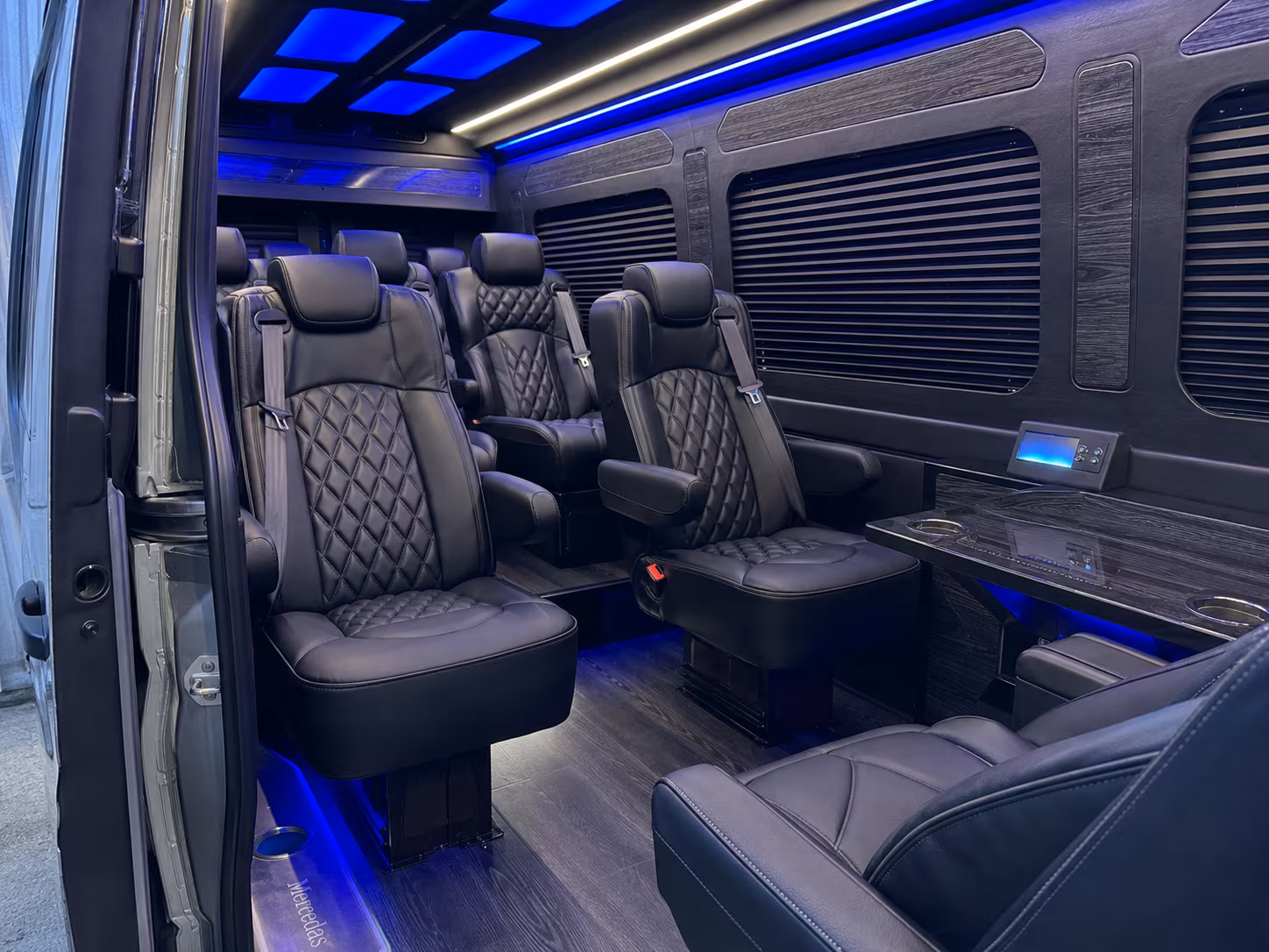 sprinter van transportation for groups and events across brownsville