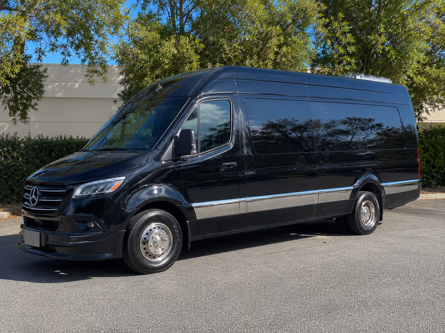 sprinter van transportation for prom groups from brownsville high schools and bisd